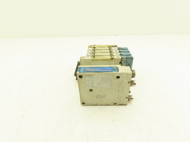 SMC EX260-SDN4 Devicenet Fieldbus 5-Station Solenoid Valve Manifold SY5000