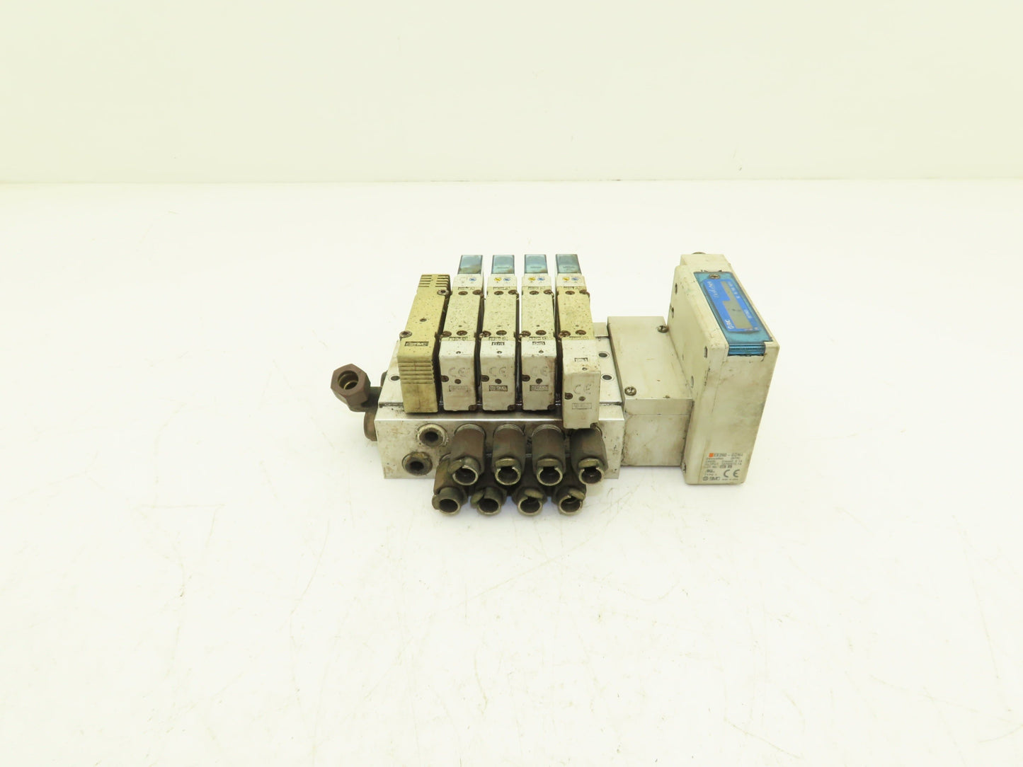 SMC EX260-SDN4 Devicenet Fieldbus 5-Station Solenoid Valve Manifold SY5000