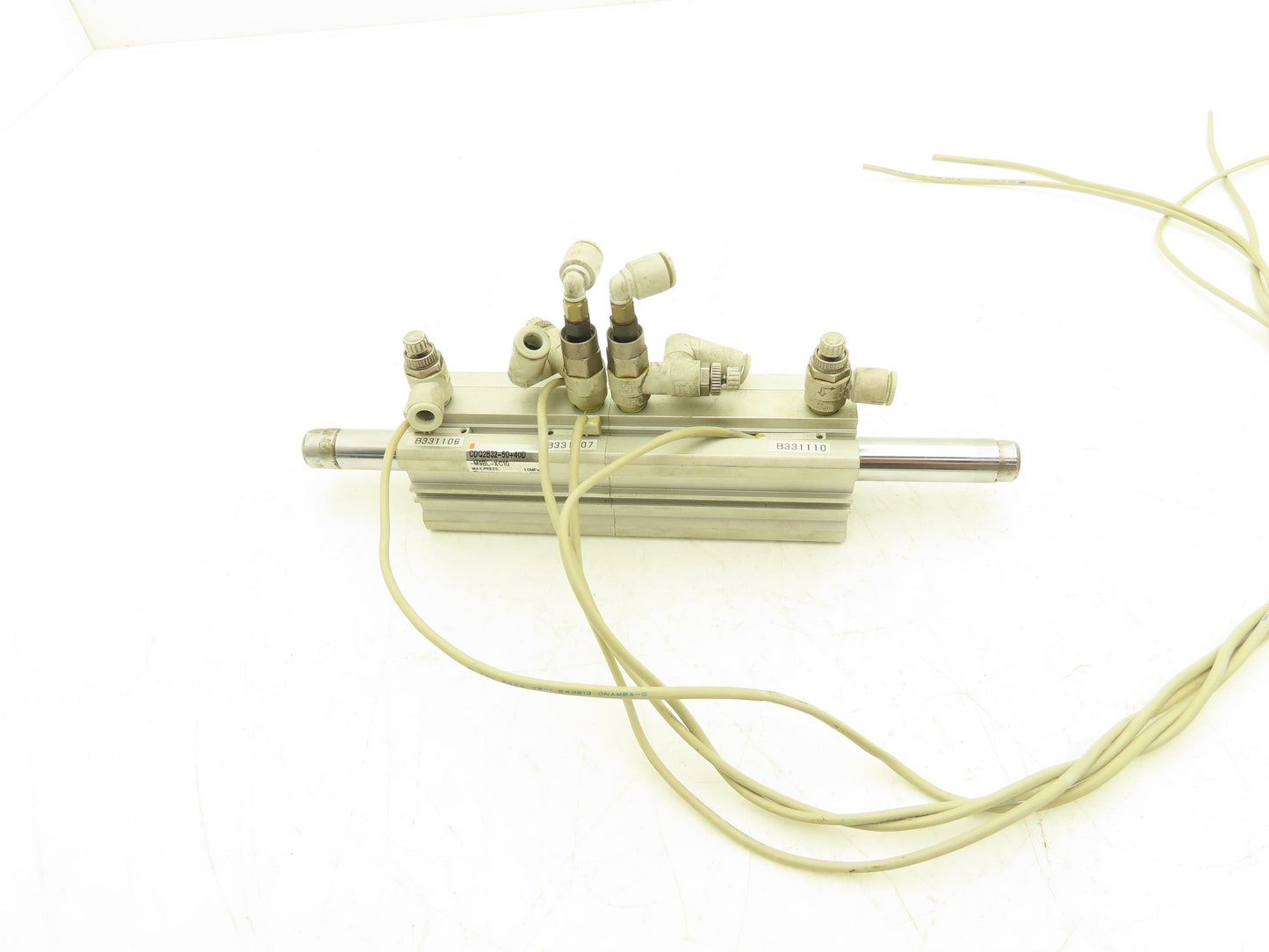 SMC Double End Pneumatic Air Cylinder 32mm Bore 40mm + 50mm Stroke 145 PSI