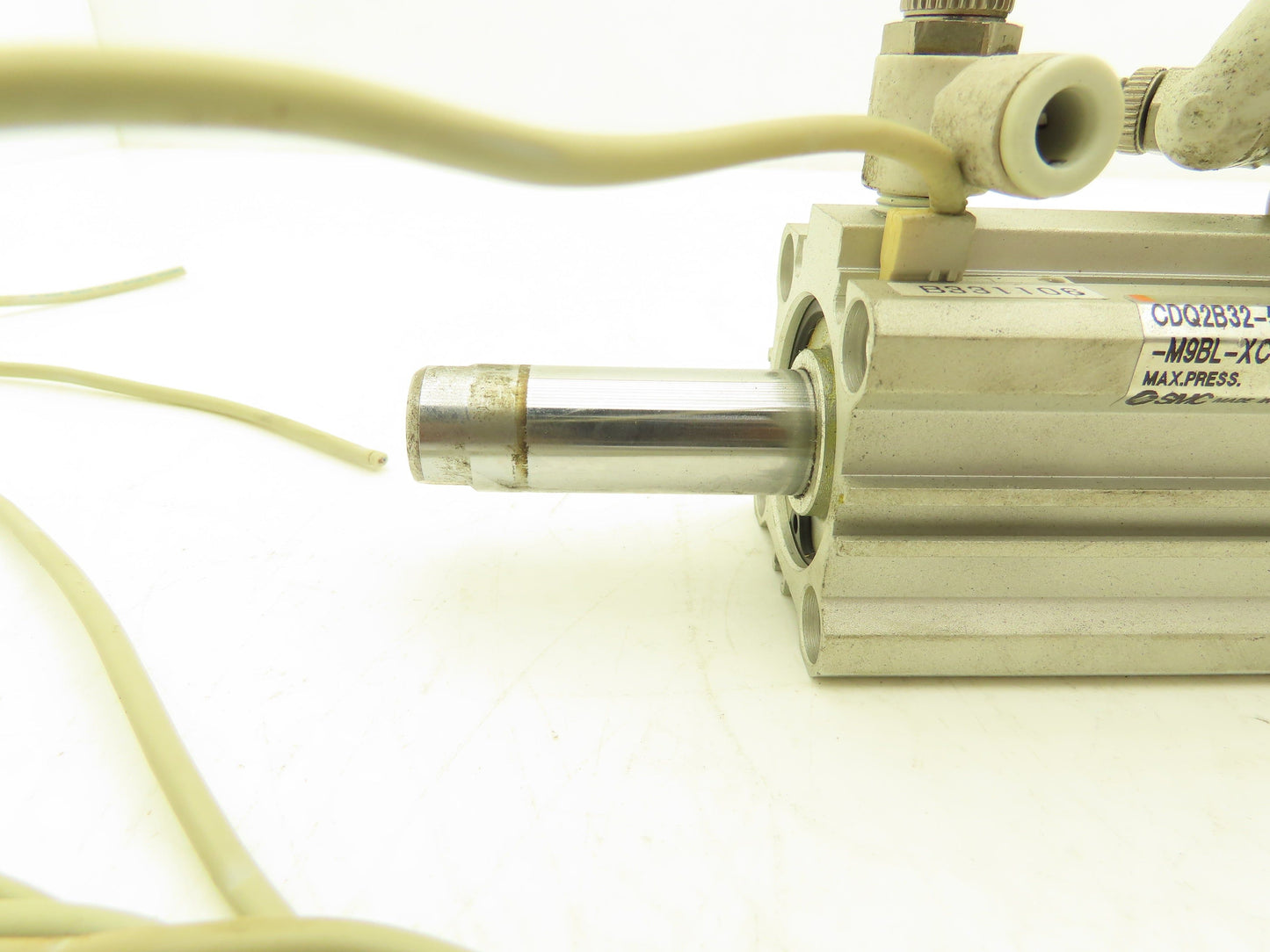 SMC Double End Pneumatic Air Cylinder 32mm Bore 40mm + 50mm Stroke 145 PSI