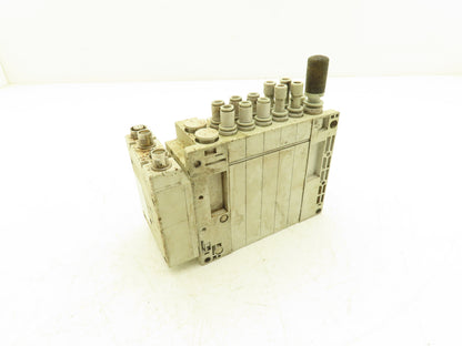 SMC EX260-SDN4 Devicenet Fieldbus 5-Station Solenoid Valve Manifold SY5000