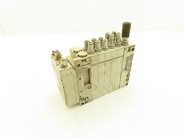SMC EX260-SDN4 Devicenet Fieldbus 5-Station Solenoid Valve Manifold SY5000