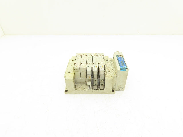 SMC EX260-SDN4 Devicenet Fieldbus 5-Station Solenoid Valve Manifold SY5000