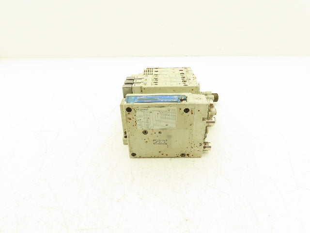 SMC EX260-SDN4 Devicenet Fieldbus 5-Station Solenoid Valve Manifold SY5000