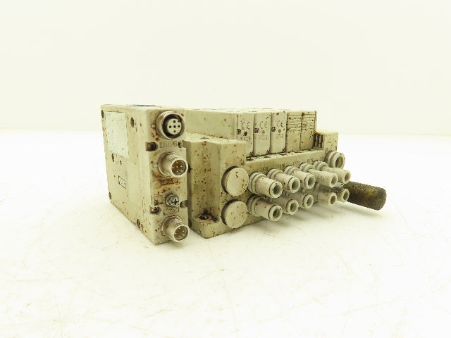SMC EX260-SDN4 Devicenet Fieldbus 5-Station Solenoid Valve Manifold SY5000