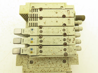 SMC EX260-SDN4 Devicenet Fieldbus 5-Station Solenoid Valve Manifold SY5000