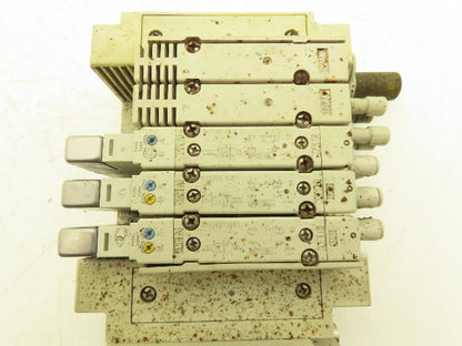 SMC EX260-SDN4 Devicenet Fieldbus 5-Station Solenoid Valve Manifold SY5000