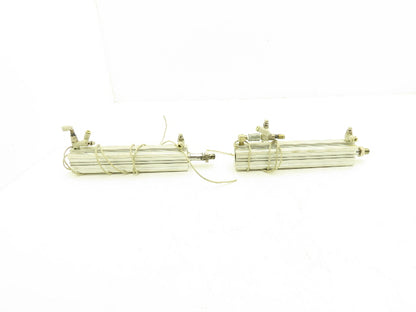 SMC CDQ2A32-200DCM Pneumatic Air Cylinder 32mm Bore 200mm Stroke 145 PSI Lot of2