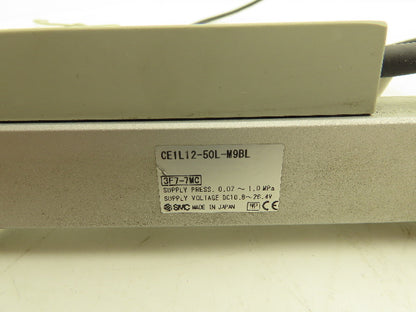 SMC CE1L12-50L-M9BL Stroke Reading Pneumatic Air Cylinder 50mm Stroke 145 PSI