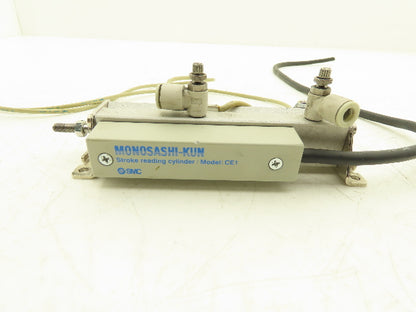 SMC CE1L12-50L-M9BL Stroke Reading Pneumatic Air Cylinder 50mm Stroke 145 PSI