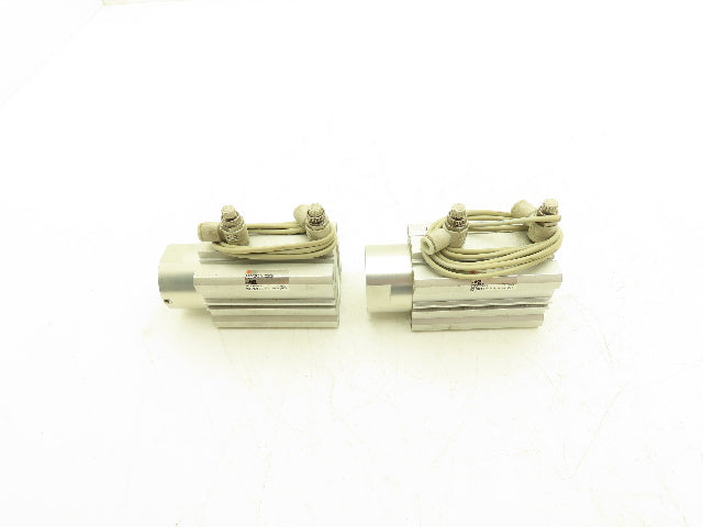 SMC RSDQB40-30DK-M9BL Stopper Air Cylinder 40mm Bore 30mm Stroke 145PSI Lot of 2