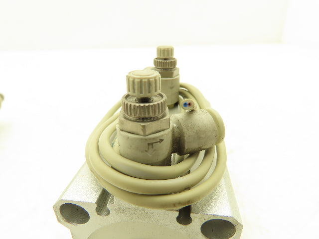 SMC RSDQB40-30DK-M9BL Stopper Air Cylinder 40mm Bore 30mm Stroke 145PSI Lot of 2