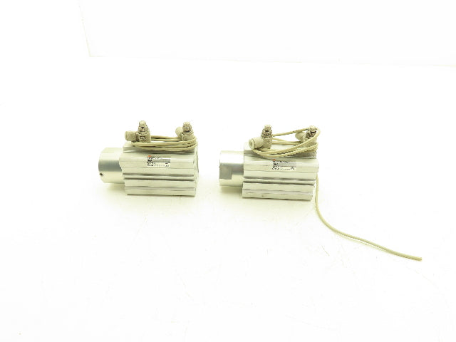 SMC RSDQB40-30DK-M9BL Stopper Air Cylinder 40mm Bore 30mm Stroke 145PSI Lot of 2