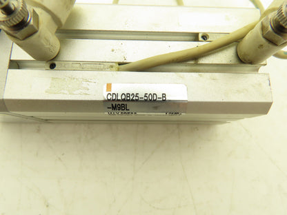 SMC CDLQB25-50D-B-M9BL Locking Air Cylinder 25mm Bore 50mm Stroke 145 PSI