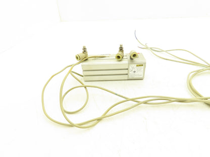 SMC CDLQB25-50D-B-M9BL Locking Air Cylinder 25mm Bore 50mm Stroke 145 PSI