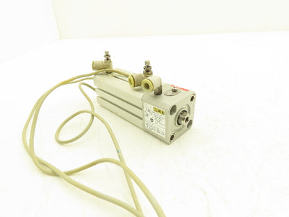 SMC CDLQB25-50D-B-M9BL Locking Air Cylinder 25mm Bore 50mm Stroke 145 PSI