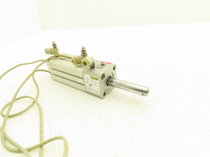 SMC CDLQB25-50D-B-M9BL Locking Air Cylinder 25mm Bore 50mm Stroke 145 PSI