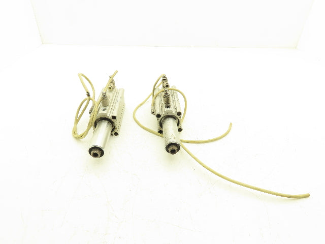 SMC MKB40-50LZ Rotary Clamp Air Cylinder 40mm Bore 50mm Stroke 145 PSI Lot of 2