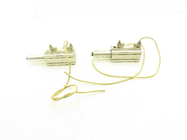 SMC MKB40-50LZ Rotary Clamp Air Cylinder 40mm Bore 50mm Stroke 145 PSI Lot of 2