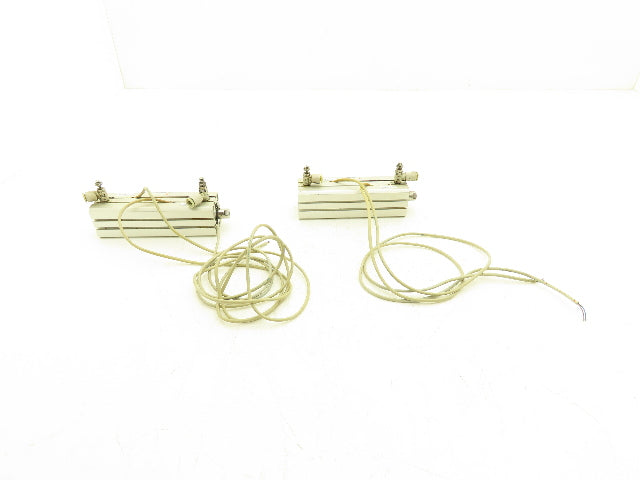 SMC CDQSB25-90DC-M9BL-XB10 Pneumatic Air Cylinder 25mm Bore 90mm Stroke Lot of 2
