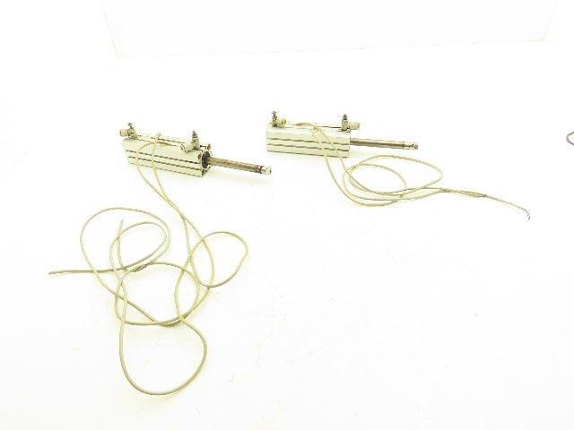 SMC CDQSB25-90DC-M9BL-XB10 Pneumatic Air Cylinder 25mm Bore 90mm Stroke Lot of 2