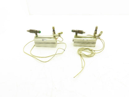 SMC CDQ2A32-60DC-M9BL Pneumatic Air Cylinder 32mm Bore 60mm Stroke Lot of 2