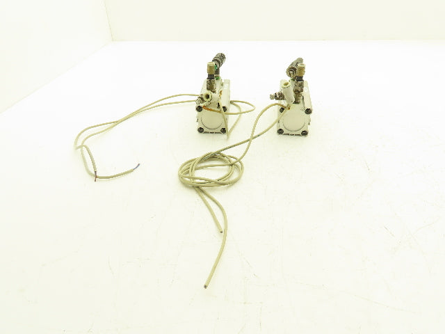 SMC CDQ2A32-60DC-M9BL Pneumatic Air Cylinder 32mm Bore 60mm Stroke Lot of 2