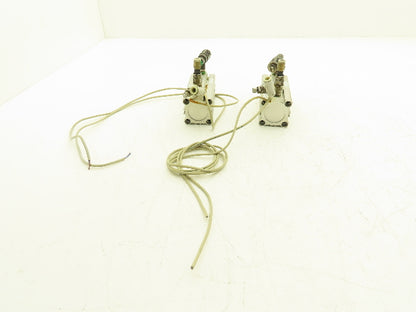 SMC CDQ2A32-60DC-M9BL Pneumatic Air Cylinder 32mm Bore 60mm Stroke Lot of 2