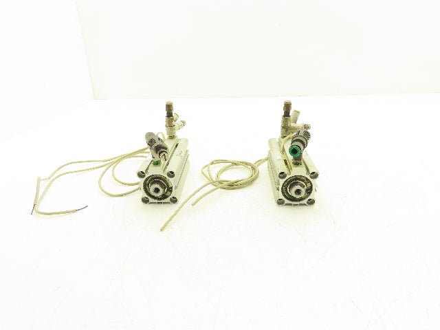 SMC CDQ2A32-60DC-M9BL Pneumatic Air Cylinder 32mm Bore 60mm Stroke Lot of 2