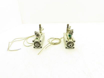 SMC CDQ2A32-60DC-M9BL Pneumatic Air Cylinder 32mm Bore 60mm Stroke Lot of 2