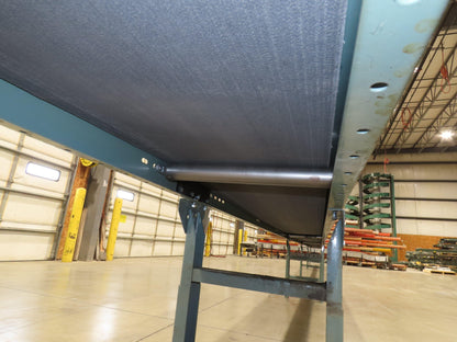 Hytrol 18"x 91' Slider Bed Conveyor 16" Belt 2Hp 230/460V Center Drive 52 FPM