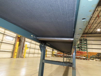 Hytrol 18"x 91' Slider Bed Conveyor 16" Belt 2Hp 230/460V Center Drive 52 FPM