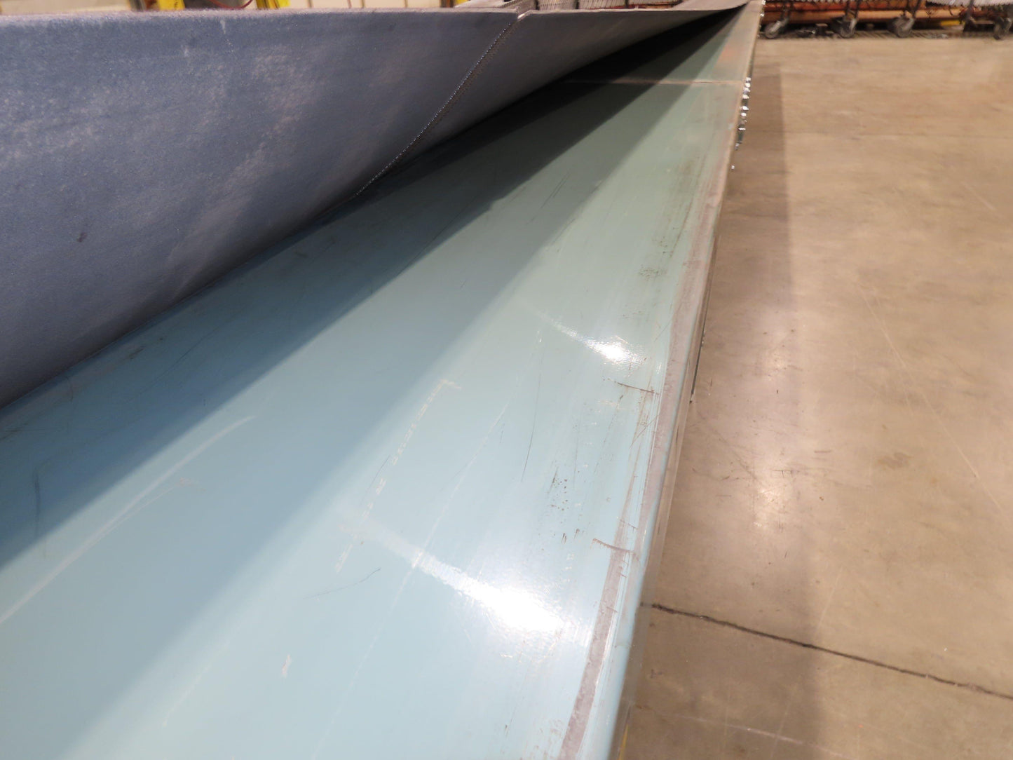 Hytrol 18"x 91' Slider Bed Conveyor 16" Belt 2Hp 230/460V Center Drive 52 FPM