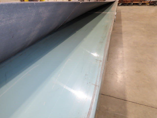 Hytrol 18"x 91' Slider Bed Conveyor 16" Belt 2Hp 230/460V Center Drive 52 FPM