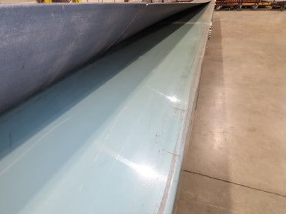 Hytrol 18"x 91' Slider Bed Conveyor 16" Belt 2Hp 230/460V Center Drive 52 FPM