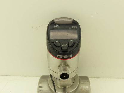 Keyence GP-M250 Digital Pressure Sensor  *Bad Seal*