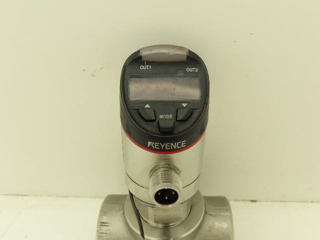 Keyence GP-M250 Digital Pressure Sensor  *Bad Seal*