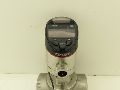 Keyence GP-M250 Digital Pressure Sensor  *Bad Seal*