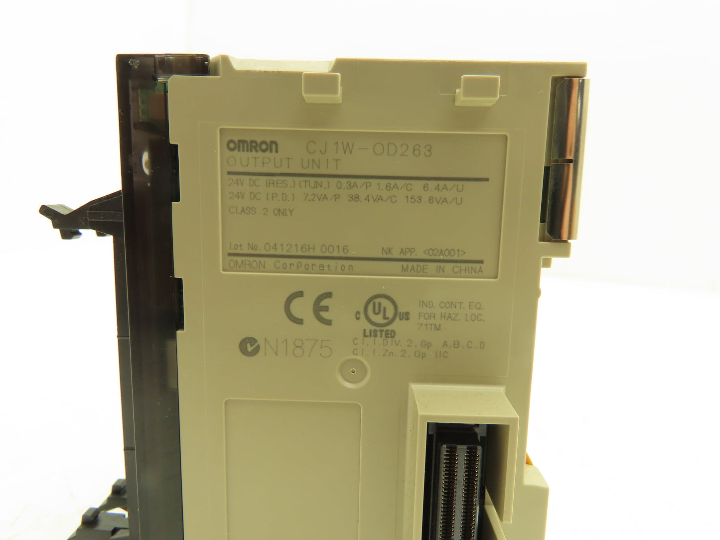 Omron CJ1W-OD263 Output Unit Module 24VDC