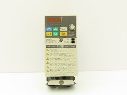 Omron 3G3MV-C2002 Sysdrive Variable Speed Inverter Drive VFD 1/4Hp 230V 3PH