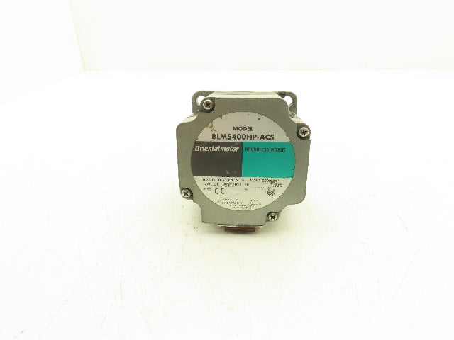 Oriental Motor BLM5400HP-ACS Brushless Stepper Motor 0-240VAC 0-333Hz 3000 RPM