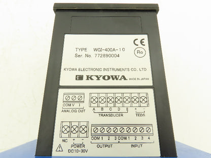 Kyowa WGI-400A-10 Instrumentation Amplifier 4-Digit LED