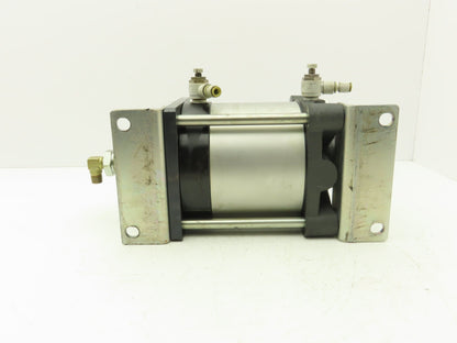 Hirotaka RB-160-30-28 Pneumatic Rush Booster Hydraulic Cylinder Booster 100 PSI