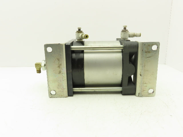 Hirotaka RB-160-30-28 Pneumatic Rush Booster Hydraulic Cylinder Booster 100 PSI