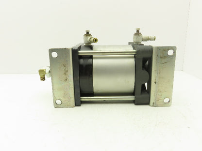 Hirotaka RB-160-30-28 Pneumatic Rush Booster Hydraulic Cylinder Booster 100 PSI