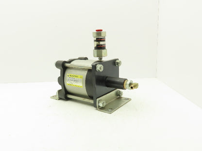 Hirotaka RB-160-30-28 Pneumatic Rush Booster Hydraulic Cylinder Booster 100 PSI