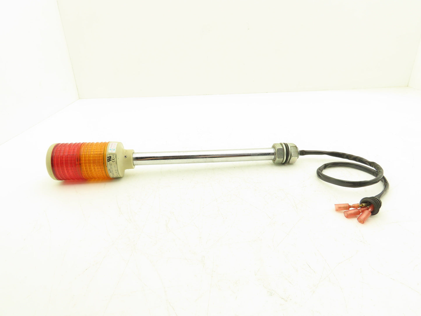 Arrow LEUT-24 Stack Light Red Amber LED 24VAC/DC 300mm Stem