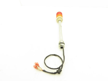 Arrow LEUT-24 Stack Light Red Amber LED 24VAC/DC 300mm Stem