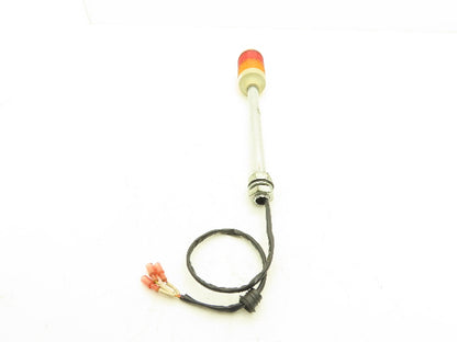 Arrow LEUT-24 Stack Light Red Amber LED 24VAC/DC 300mm Stem