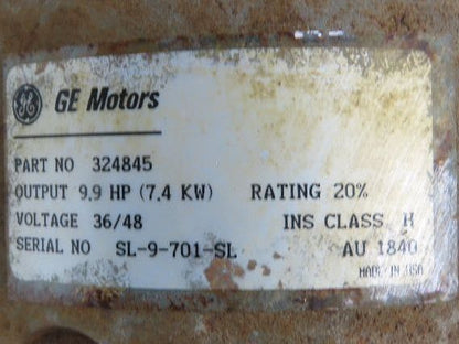 General Electric Hyster E60XM-33 Electric Forklift Hydraulic Pump Motor 324845